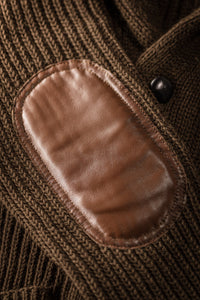 Pioneer British Wool Cardigan Brown
