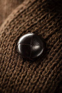 Pioneer British Wool Cardigan Brown