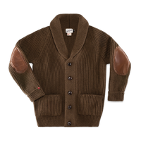 Pioneer British Wool Cardigan Brown