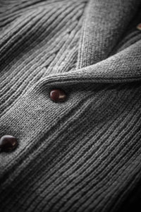 Pioneer British Wool Cardigan Grey