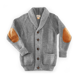 Pioneer British Wool Cardigan Grey