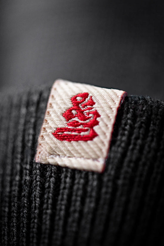 Portland Lightweight Cardigan Black/White