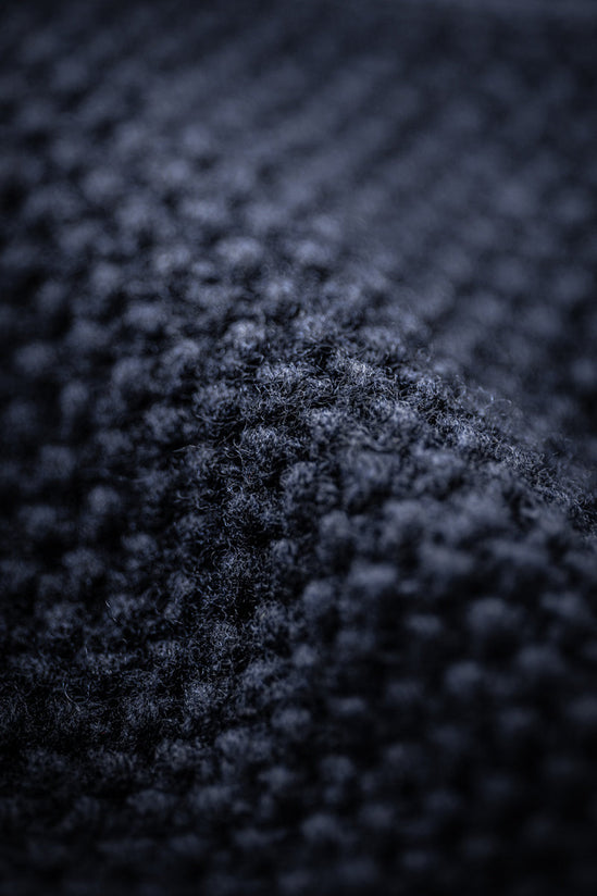 Saint Collar Cardigan Navy
