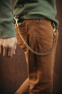 Accessories Bundle: Metal Chain / Key Fob / Leather Wallet