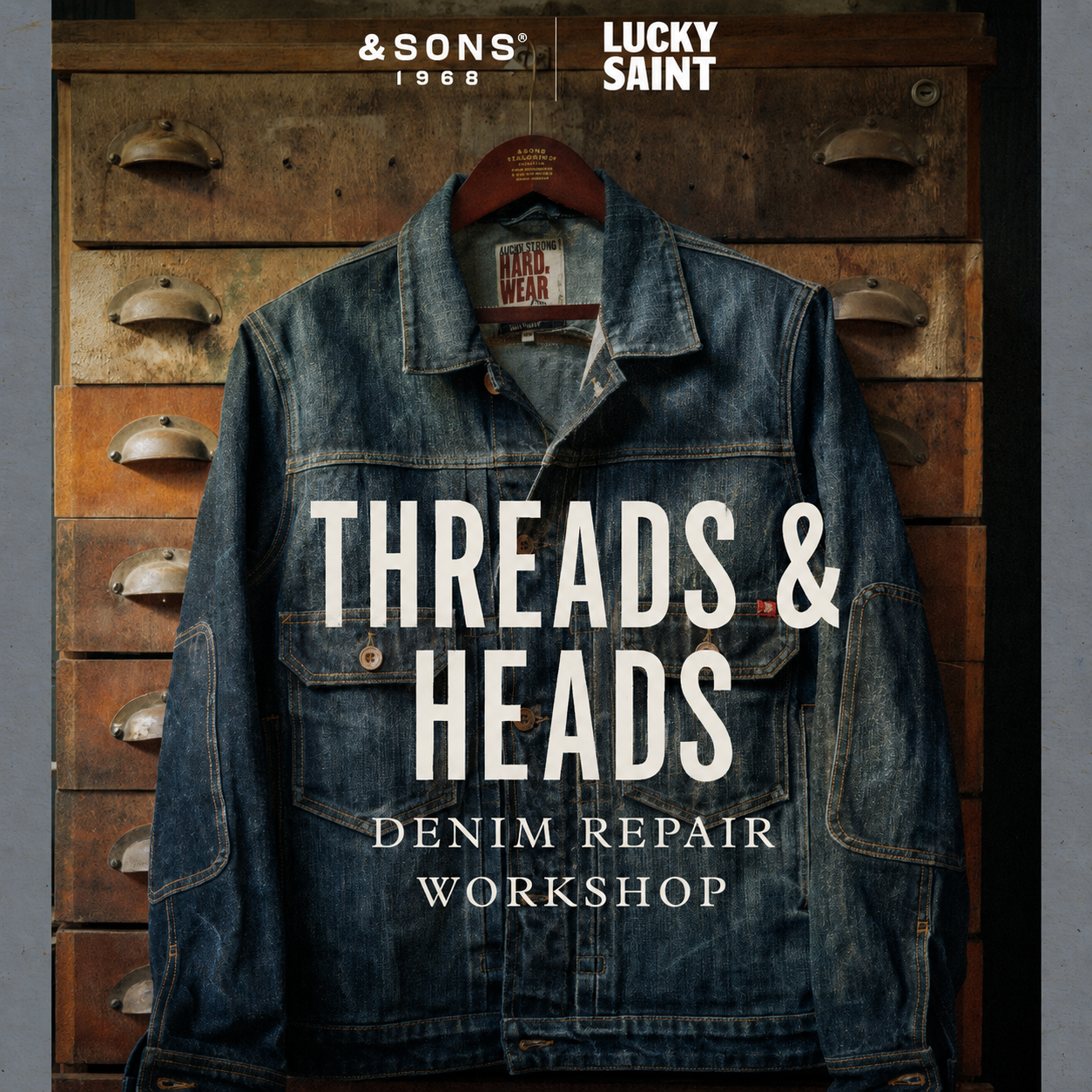 Threads & Heads: Denim Repair Workshop