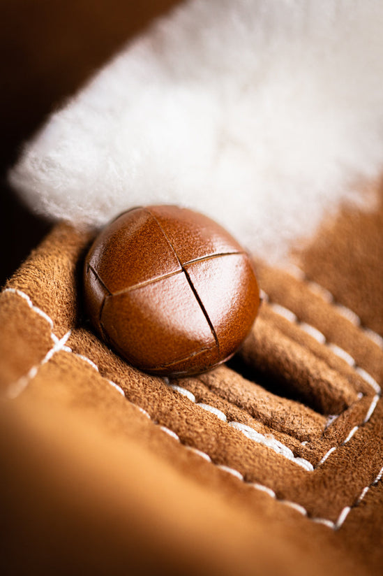 &SONS Aspen Shearling Coat Tan
