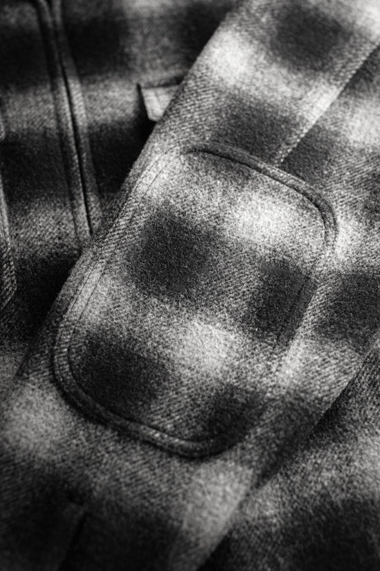 &SONS Cab Coat Grey Check