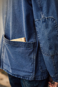 Artisan Workwear Chore Jacket Indigo Blue
