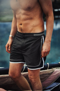 Westlake Retro Swim Shorts Black