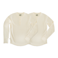 Elder Henley Long Sleeve 2 Pack - x2 Raw
