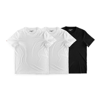 Essentials T-Shirt 3 Pack – x2 White / x1 Black