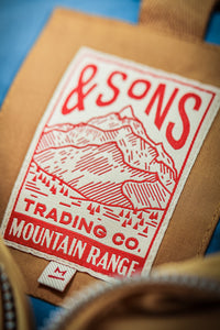 &SONS Forest Puffer Gilet Tan