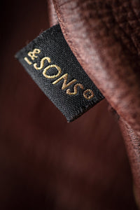 &SONS Adventure Gloves Oxblood Brown