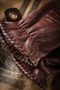 &SONS Adventure Gloves Oxblood Brown