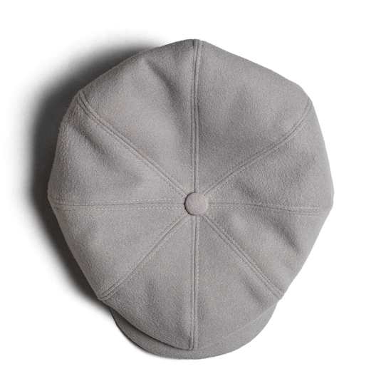 Jackson Traditional Baker Boy Hat - Light Grey