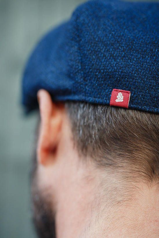SALVAGE STOCK The London Baker Boy Hat - Blue Indigo