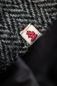 Thompson Baker Boy Hat- Grey Herringbone