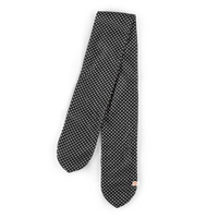 Damsons Landgirl Midnight Dot Headscarf Black