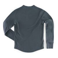 Bartel Long Sleeve Henley Storm Blue