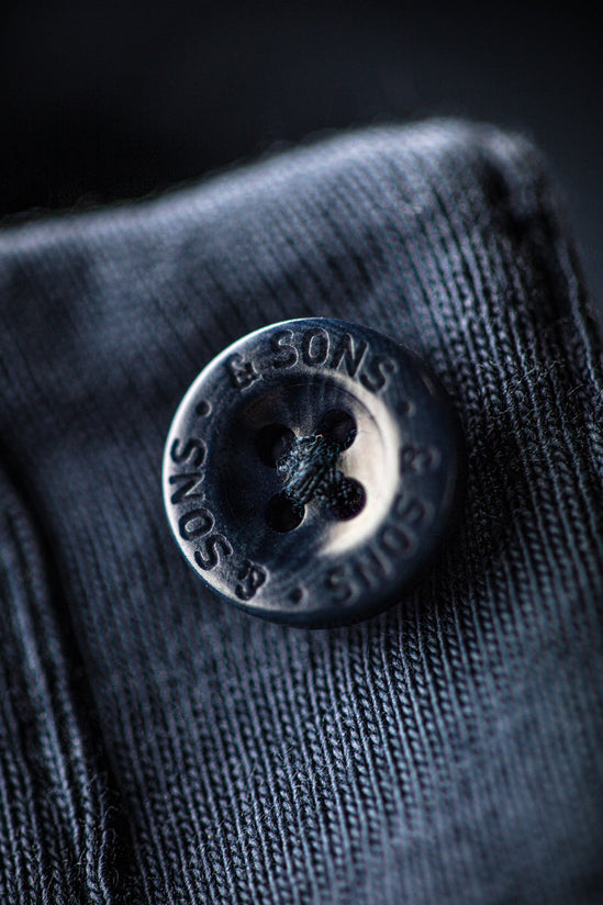 Bluesand Short Sleeve Henley Navy