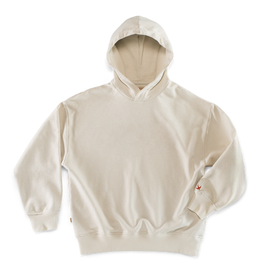 Damsons Relaxed Hoodie Raw