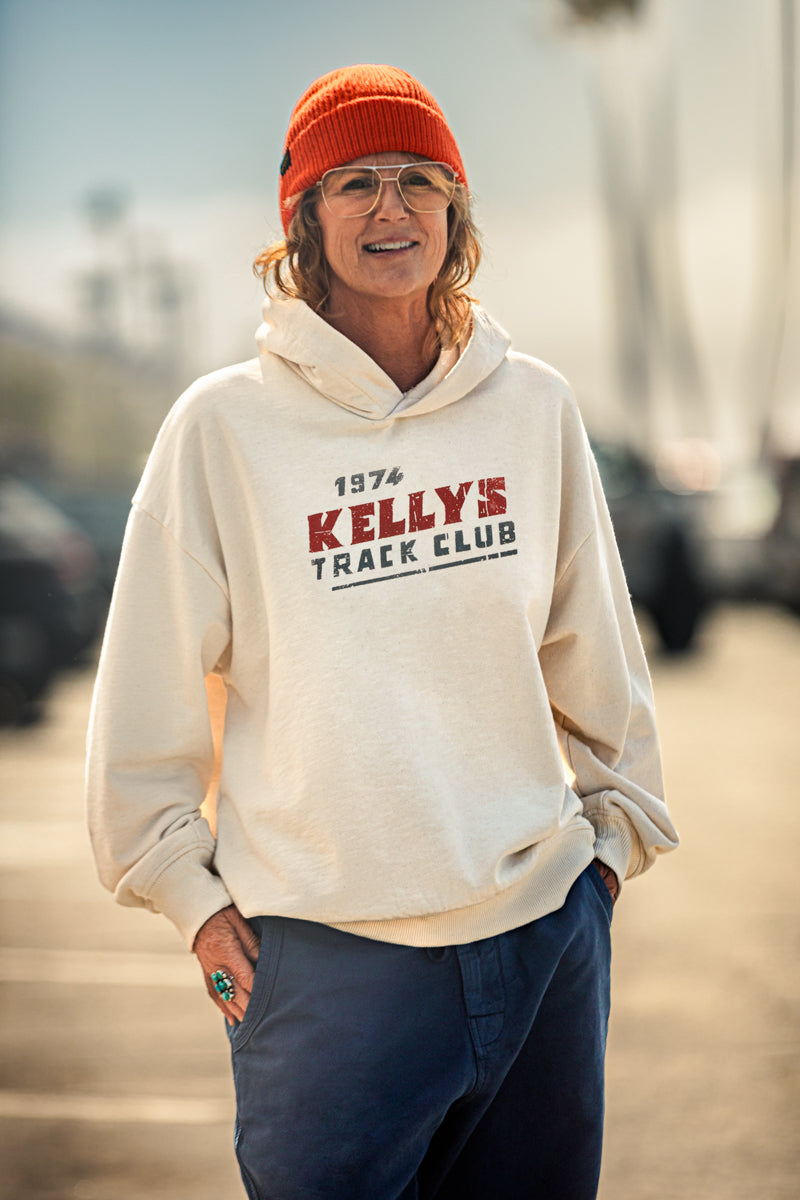 Damsons Track Club Relaxed Hoodie Raw