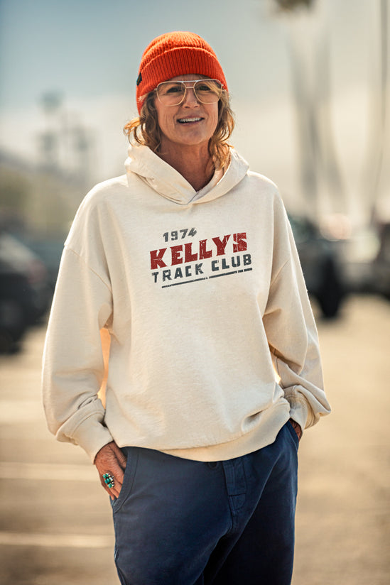 Damsons Track Club Relaxed Hoodie Raw