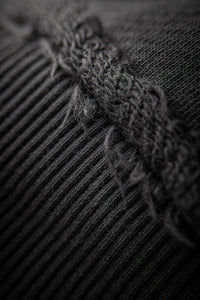&SONS Warm Down Hoodie Washed Black
