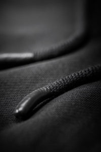 &SONS Warm Down Hoodie Washed Black