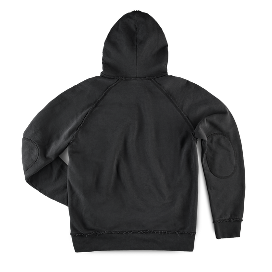 &SONS Warm Down Hoodie Washed Black