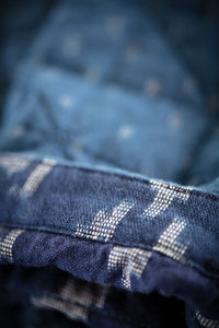 Damsons Hanten Quilted Jacket Indigo