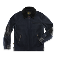 SALVAGE STOCK Boston Jacket Navy