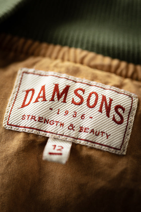 Damsons Cali Bomber Jacket Army Green