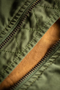Damsons Cali Bomber Jacket Army Green