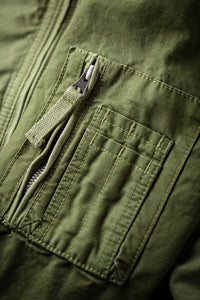 Damsons Cali Bomber Jacket Army Green