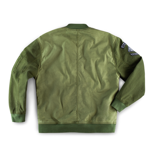 Damsons Cali Bomber Jacket Army Green