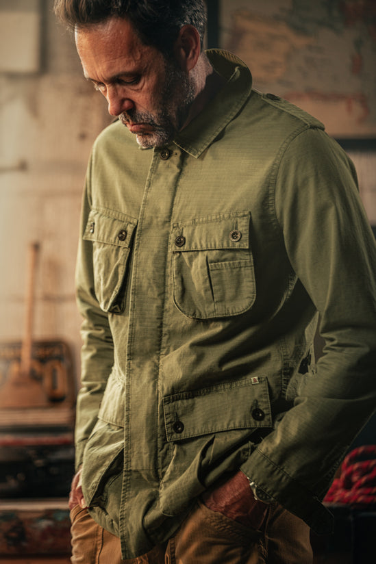 SALVAGE SALE Carter Jungle Jacket Olive