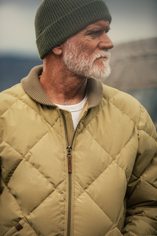 Hawker Quilted Jacket Tan
