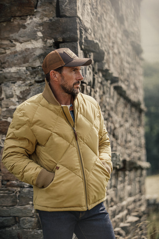 Hawker Quilted Jacket Tan