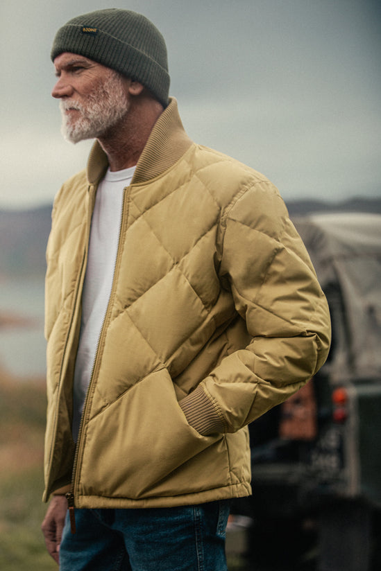 Hawker Quilted Jacket Tan