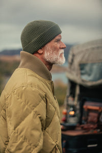 Hawker Quilted Jacket Tan