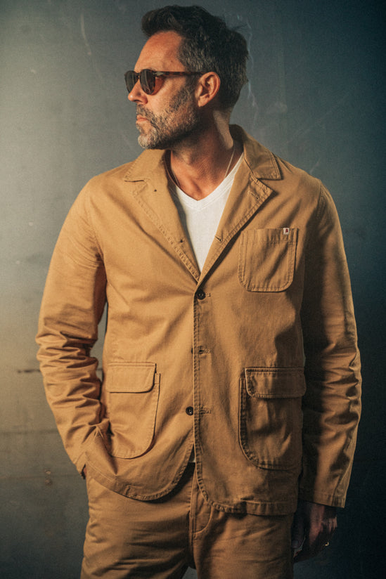 Hemingway Suit Jacket Tan