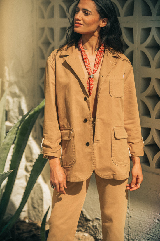 Hemingway Suit Jacket Tan