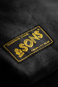 &SONS Black Gold Waxed Jacket
