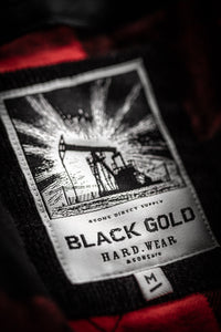 &SONS Black Gold Waxed Jacket