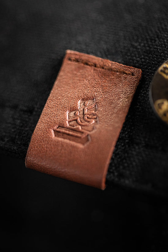 &SONS Black Gold Waxed Jacket