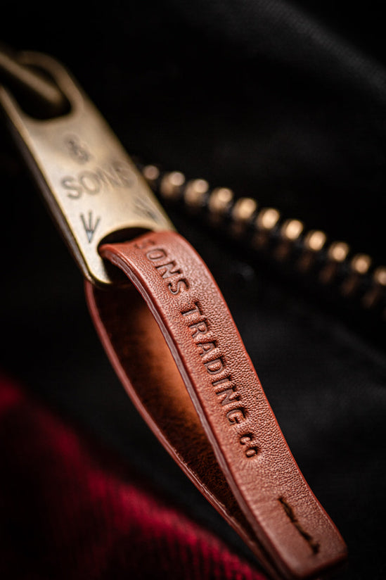 &SONS Black Gold Waxed Jacket