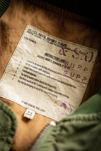 SALVAGE STOCK Harris Bomber Jacket Army Green