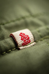 SALVAGE STOCK Harris Bomber Jacket Army Green