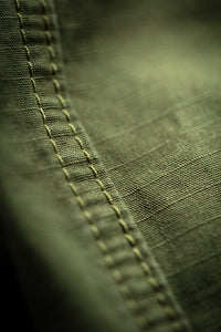 SALVAGE STOCK Harris Bomber Jacket Army Green